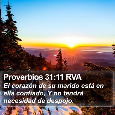 Proverbios 31:11 RVA Bible Verse Image