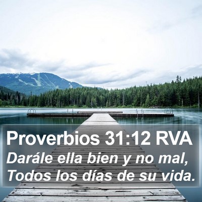Proverbios 31:12 RVA Bible Verse Image