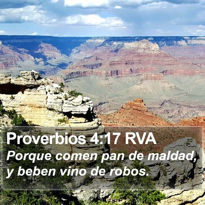 Proverbios 4:17 RVA Bible Verse Image