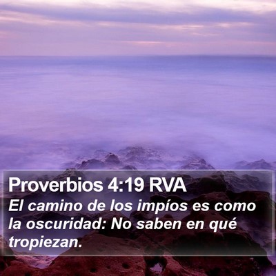 Proverbios 4:19 RVA Bible Verse Image