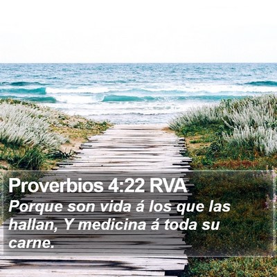 Proverbios 4:22 RVA Bible Verse Image
