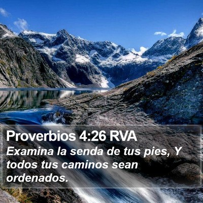 Proverbios 4:26 RVA Bible Verse Image