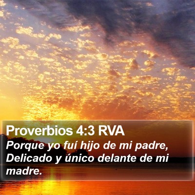 Proverbios 4:3 RVA Bible Verse Image
