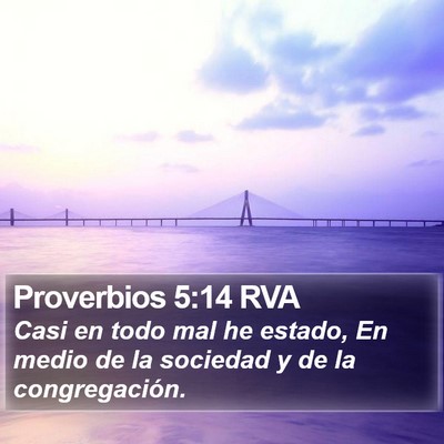 Proverbios 5:14 RVA Bible Verse Image