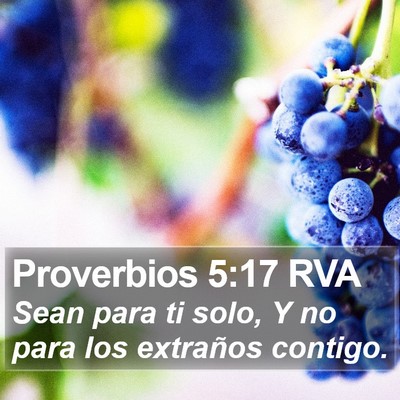 Proverbios 5:17 RVA Bible Verse Image