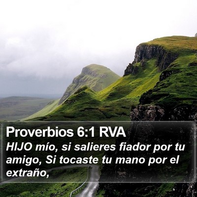 Proverbios 6:1 RVA Bible Verse Image