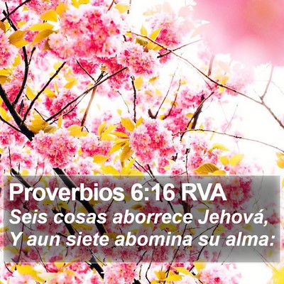 Proverbios 6:16 RVA Bible Verse Image