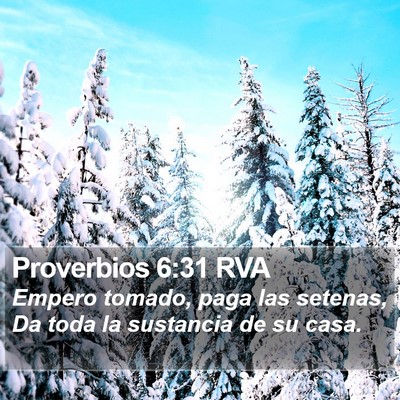 Proverbios 6:31 RVA Bible Verse Image