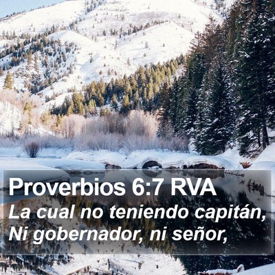 Proverbios 6:7 RVA Bible Verse Image