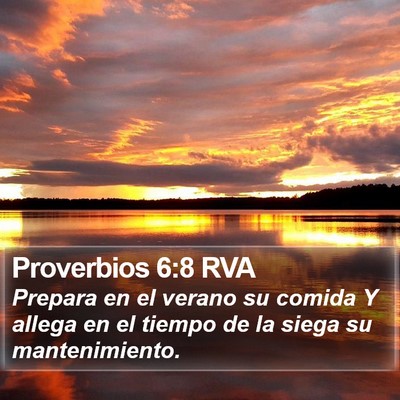 Proverbios 6:8 RVA Bible Verse Image