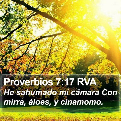 Proverbios 7:17 RVA Bible Verse Image