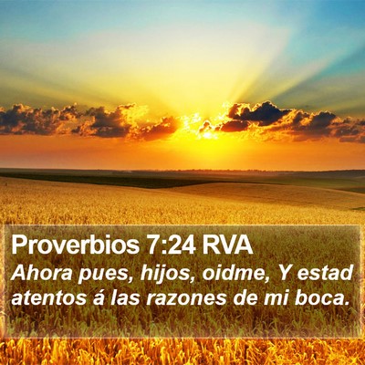 Proverbios 7:24 RVA Bible Verse Image