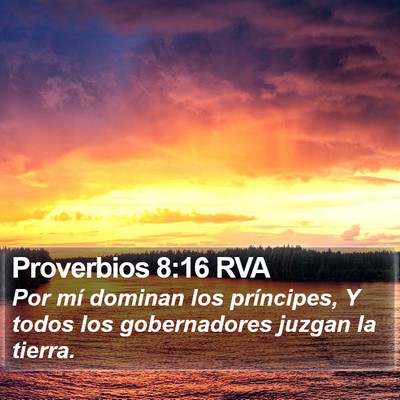 Proverbios 8:16 RVA Bible Verse Image
