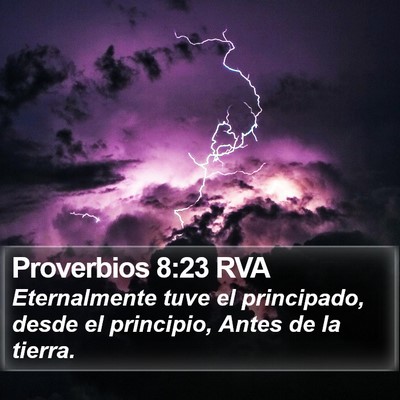 Proverbios 8:23 RVA Bible Verse Image