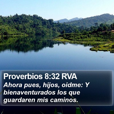 Proverbios 8:32 RVA Bible Verse Image