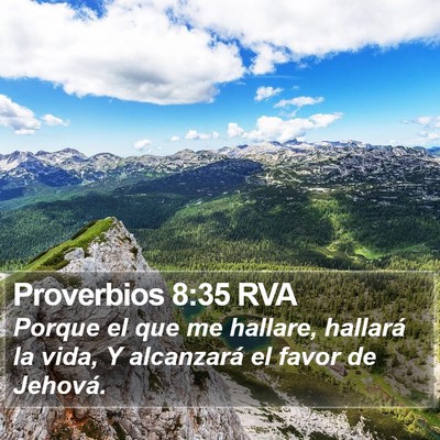 Proverbios 8:35 RVA Bible Verse Image