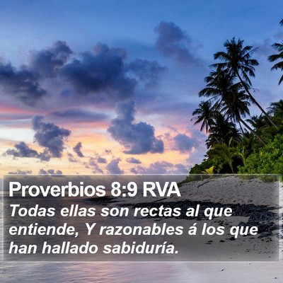 Proverbios 8:9 RVA Bible Verse Image
