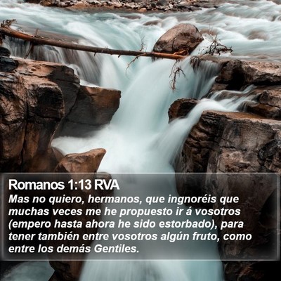 Romanos 1:13 RVA Bible Verse Image