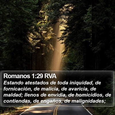 Romanos 1:29 RVA Bible Verse Image
