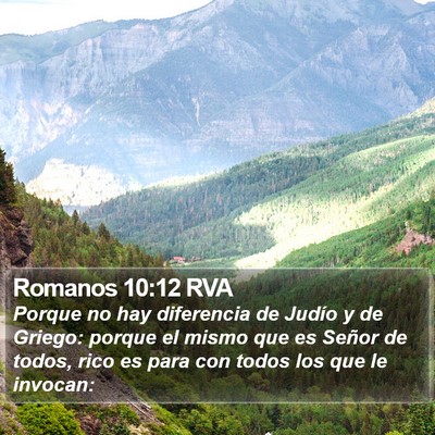 Romanos 10:12 RVA Bible Verse Image