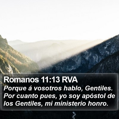 Romanos 11:13 RVA Bible Verse Image