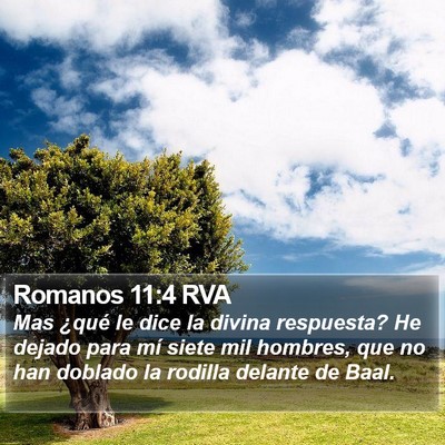 Romanos 11:4 RVA Bible Verse Image
