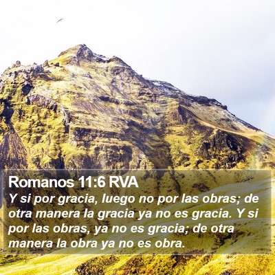 Romanos 11:6 RVA Bible Verse Image