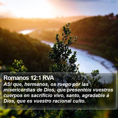 Romanos 12:1 RVA Bible Verse Image