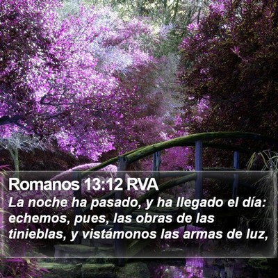 Romanos 13:12 RVA Bible Verse Image
