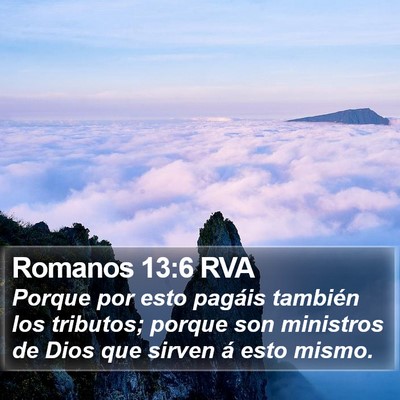 Romanos 13:6 RVA Bible Verse Image