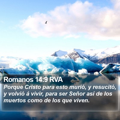 Romanos 14:9 RVA Bible Verse Image