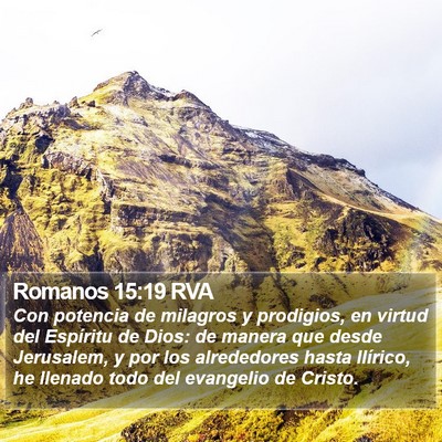 Romanos 15:19 RVA Bible Verse Image