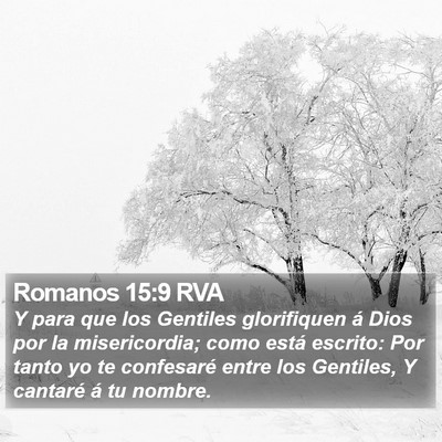 Romanos 15:9 RVA Bible Verse Image