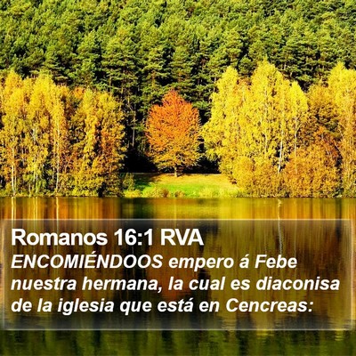 Romanos 16:1 RVA Bible Verse Image