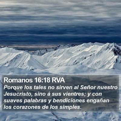 Romanos 16:18 RVA Bible Verse Image