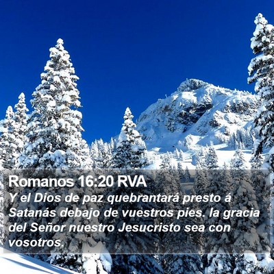 Romanos 16:20 RVA Bible Verse Image