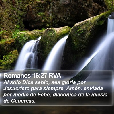 Romanos 16:27 RVA Bible Verse Image