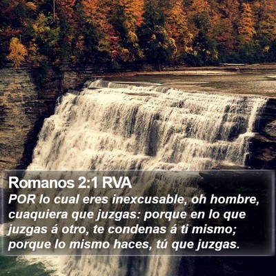 Romanos 2:1 RVA Bible Verse Image