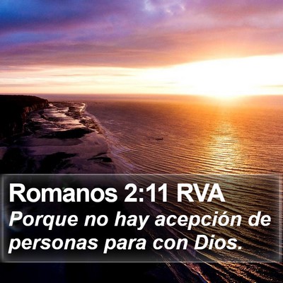Romanos 2:11 RVA Bible Verse Image