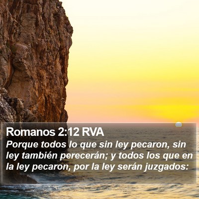 Romanos 2:12 RVA Bible Verse Image