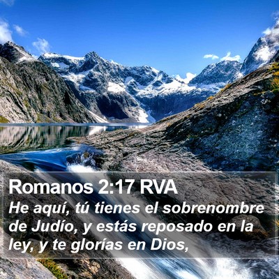Romanos 2:17 RVA Bible Verse Image