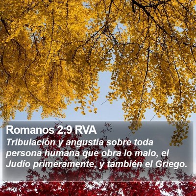 Romanos 2:9 RVA Bible Verse Image