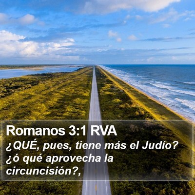 Romanos 3:1 RVA Bible Verse Image