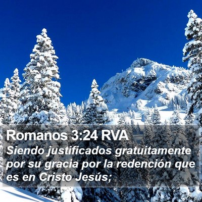 Romanos 3:24 RVA Bible Verse Image