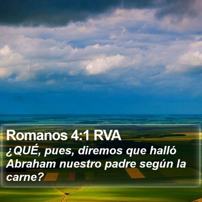 Romanos 4:1 RVA Bible Verse Image