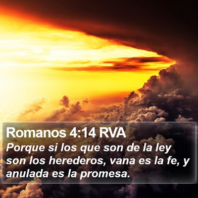 Romanos 4:14 RVA Bible Verse Image