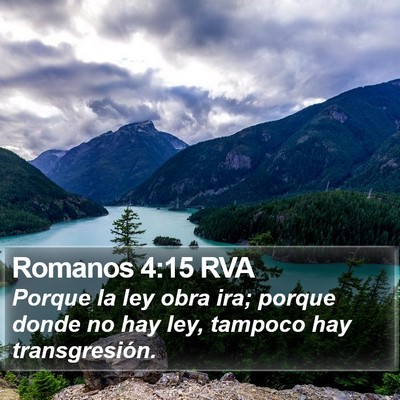 Romanos 4:15 RVA Bible Verse Image