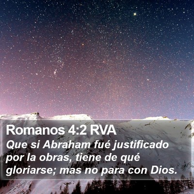 Romanos 4:2 RVA Bible Verse Image