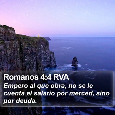 Romanos 4:4 RVA Bible Verse Image