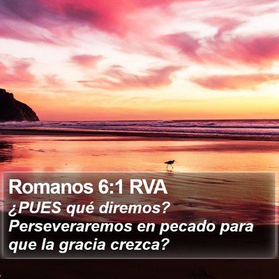 Romanos 6:1 RVA Bible Verse Image